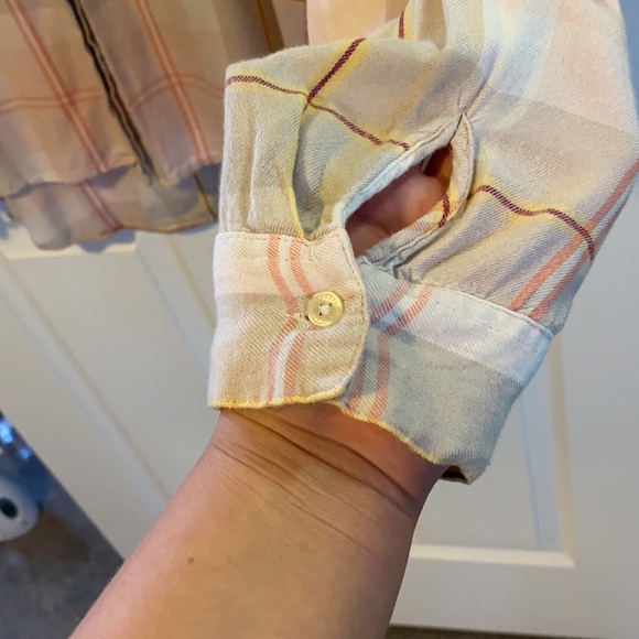 Express plaid button down shirt size M - Picture 5 of 10